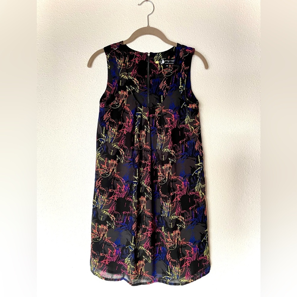 Pepe London x Andy Warhol rare limited edition mini dress, Size XS